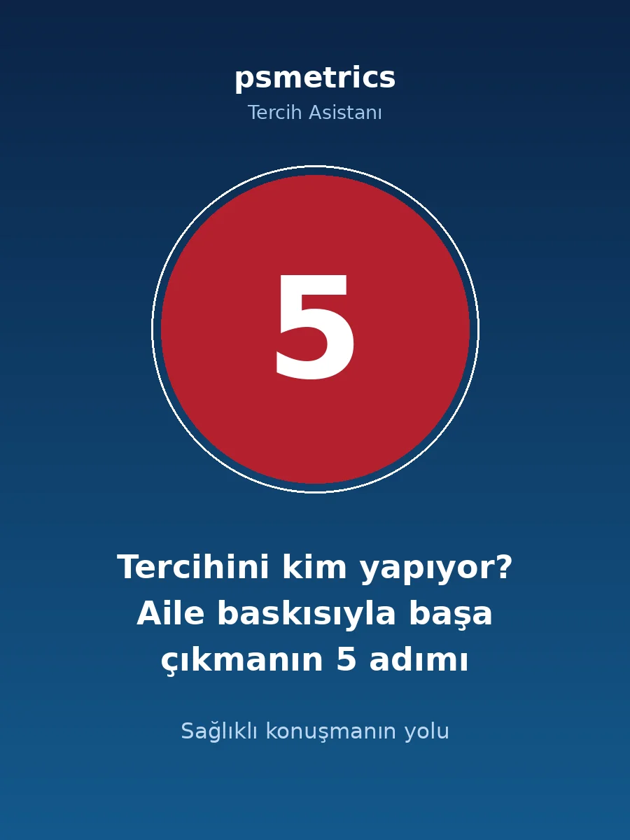Tercihini Kim Yapıyor?